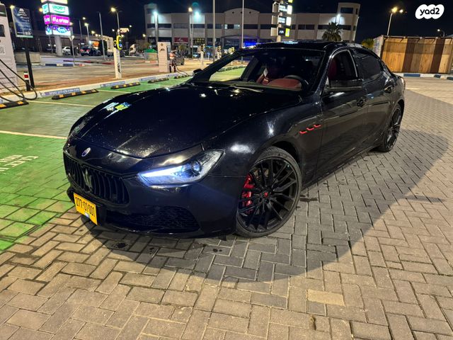 מודעת רכב מזראטי גיבלי