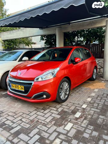 מודעת רכב פיג'ו 208