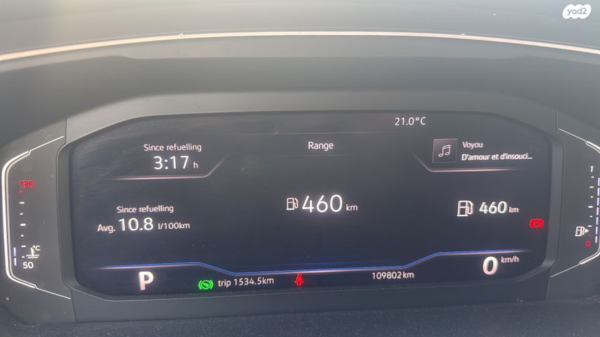 מודעת רכב פולקסווגן טיגואן