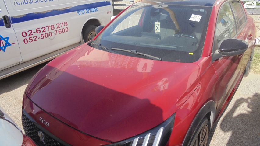 מודעת רכב פיג'ו 208