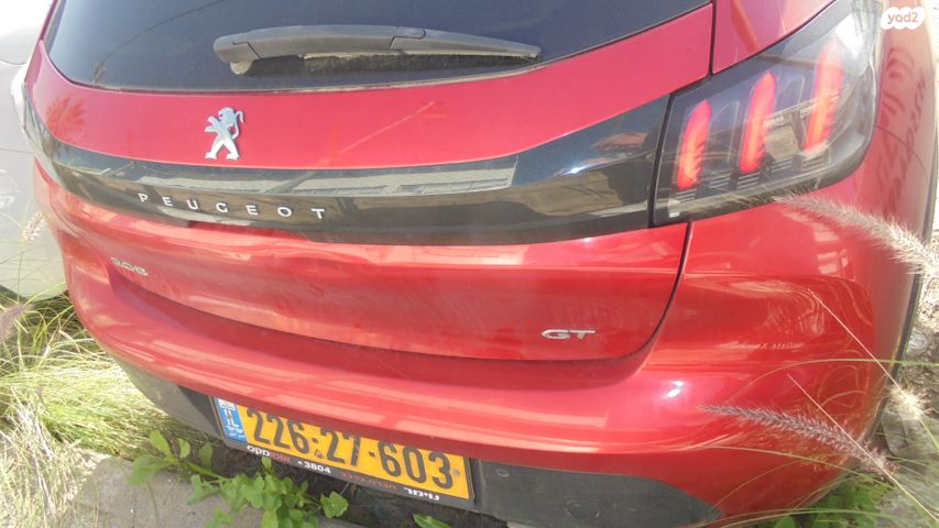 מודעת רכב פיג'ו 208 2