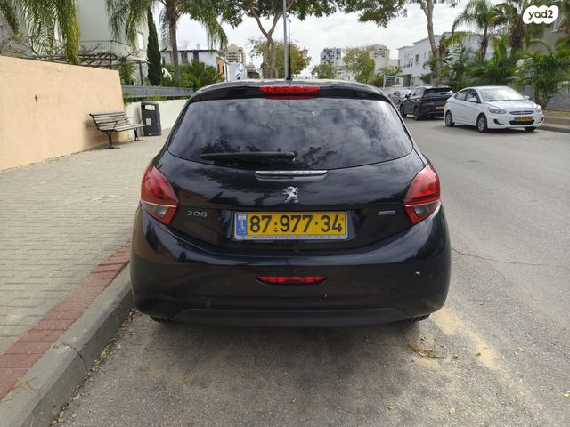 מודעת רכב פיג'ו 208