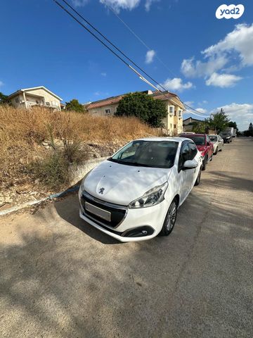 מודעת רכב פיג'ו 208