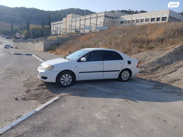 מודעת רכב טויוטה קורולה