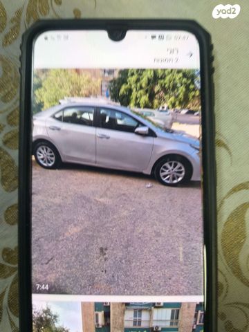 מודעת רכב טויוטה קורולה