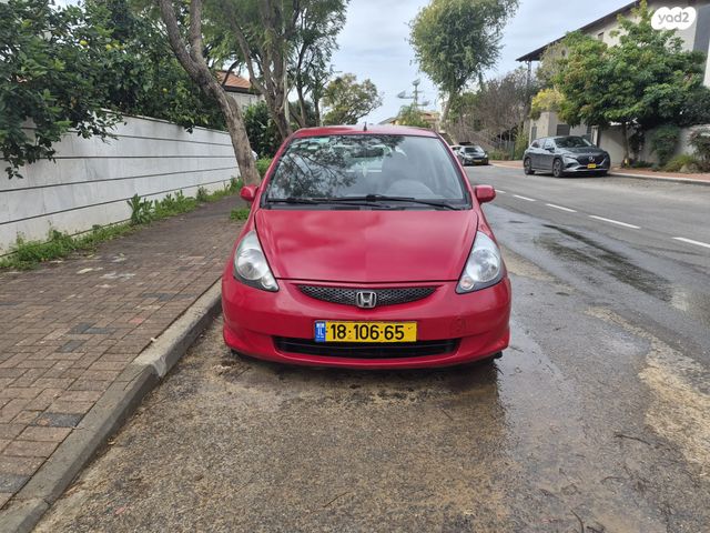 מודעת רכב הונדה ג'אז 