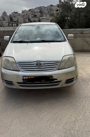 מודעת רכב טויוטה קורולה