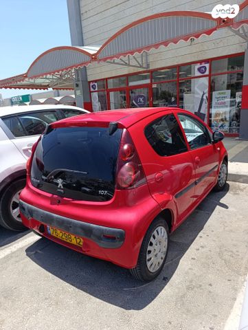 מודעת רכב פיג'ו 107