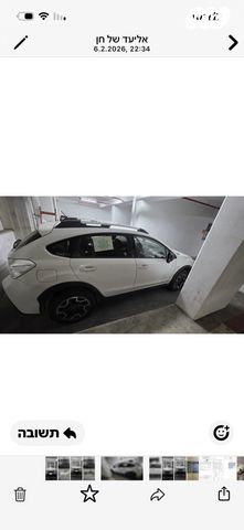 מודעת רכב סובארו XV