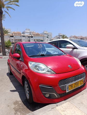 מודעת רכב פיג'ו 107