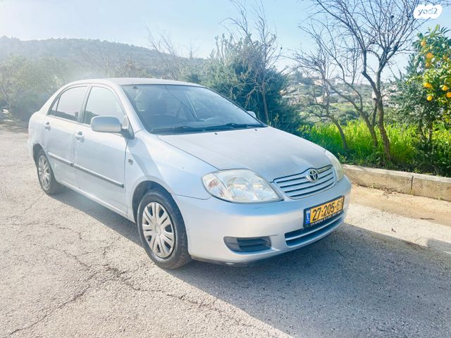 מודעת רכב טויוטה קורולה