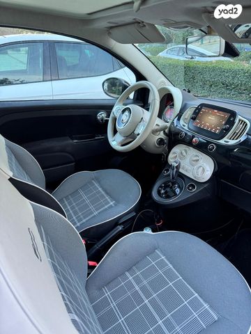 מודעת רכב פיאט 500