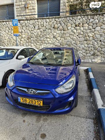 מודעת רכב יונדאי אקסנט i25