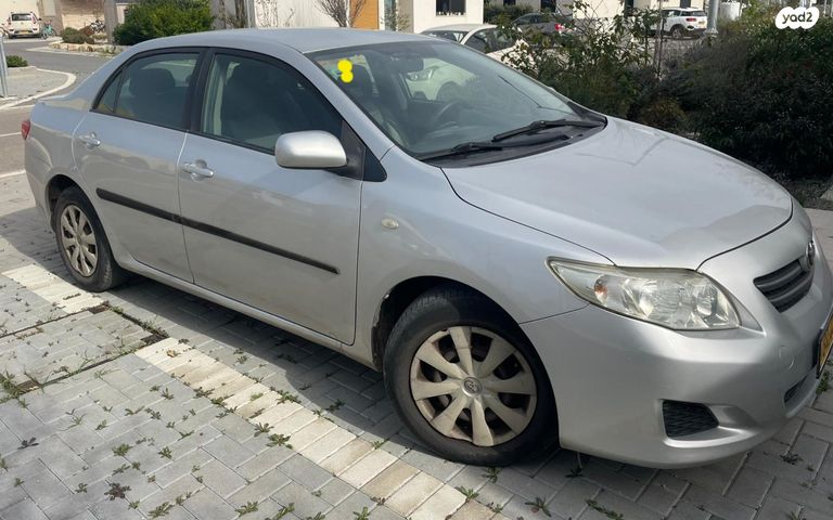 מודעת רכב טויוטה קורולה