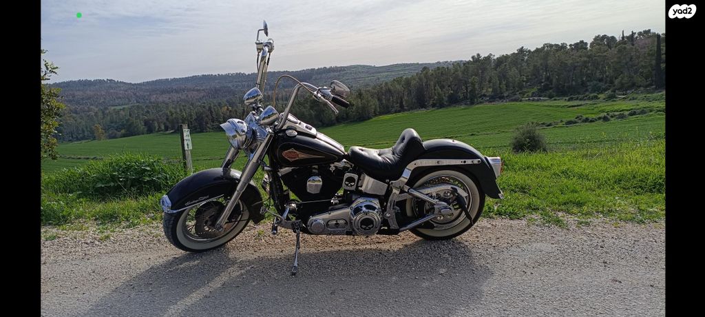 מודעת רכב הרלי דיווידסון סופטייל הריטג' 1340