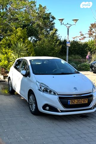 מודעת רכב פיג'ו 208