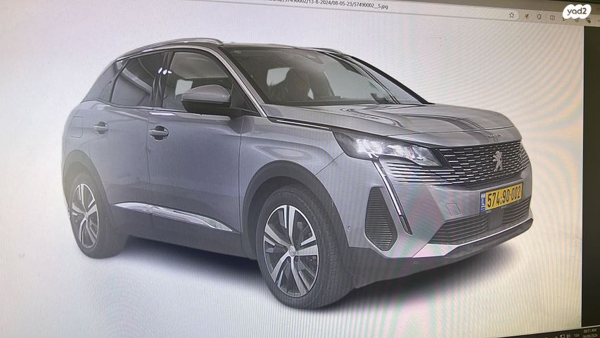 מודעת רכב פיג'ו 3008