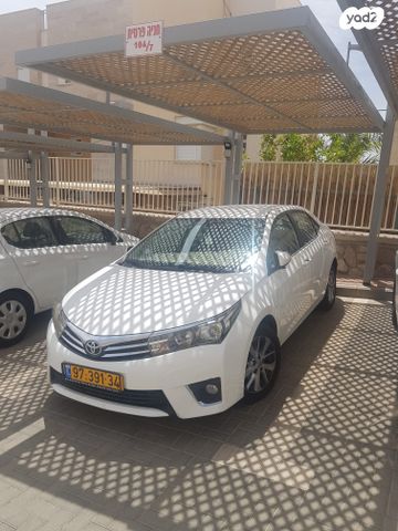 מודעת רכב טויוטה קורולה