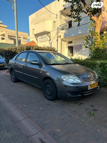 מודעת רכב טויוטה קורולה