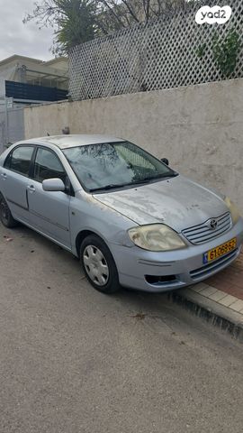 מודעת רכב טויוטה קורולה