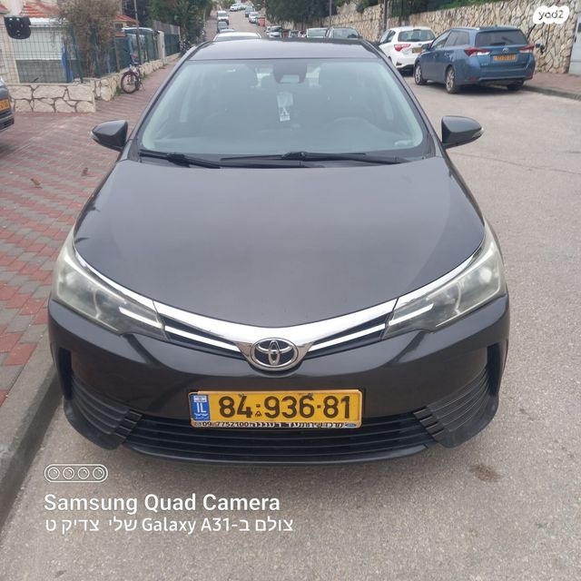 מודעת רכב טויוטה קורולה