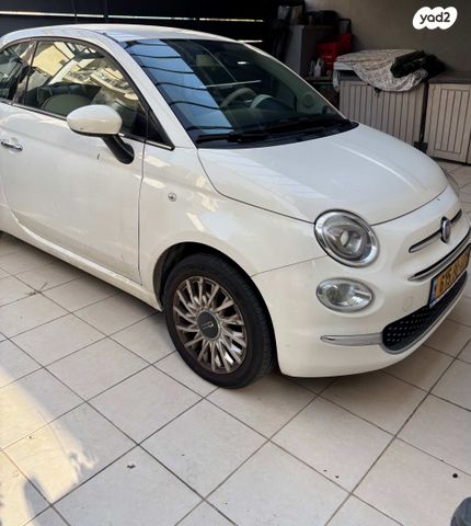 מודעת רכב פיאט 500