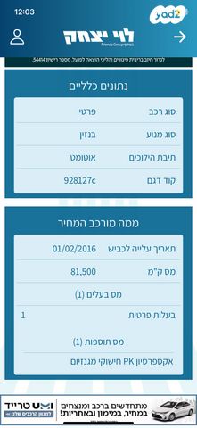 מודעת רכב רנו קליאו