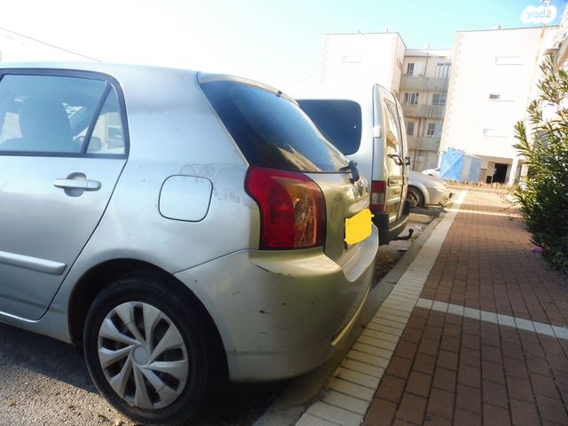 מודעת רכב טויוטה קורולה