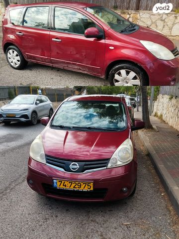 מודעת רכב ניסאן נוט