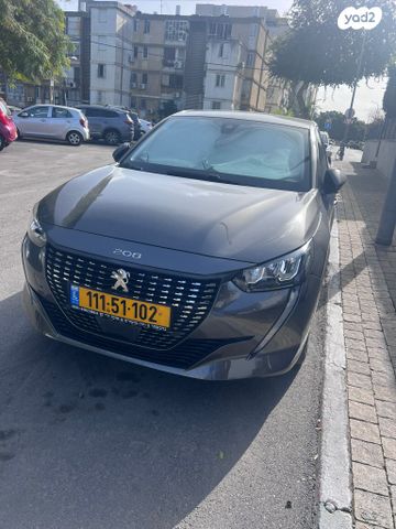 מודעת רכב פיג'ו 208