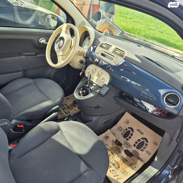 מודעת רכב פיאט 500