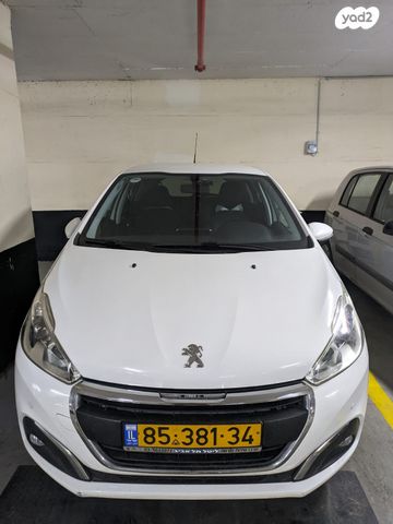 מודעת רכב פיג'ו 208