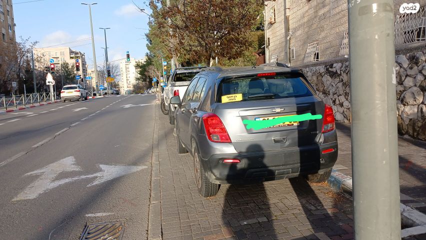 מודעת רכב שברולט טראקס