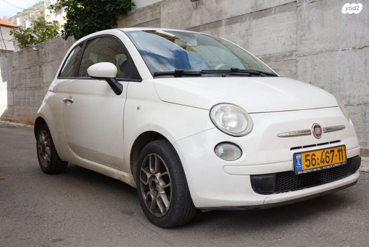 מודעת רכב פיאט 500