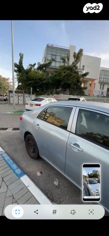 מודעת רכב טויוטה קורולה