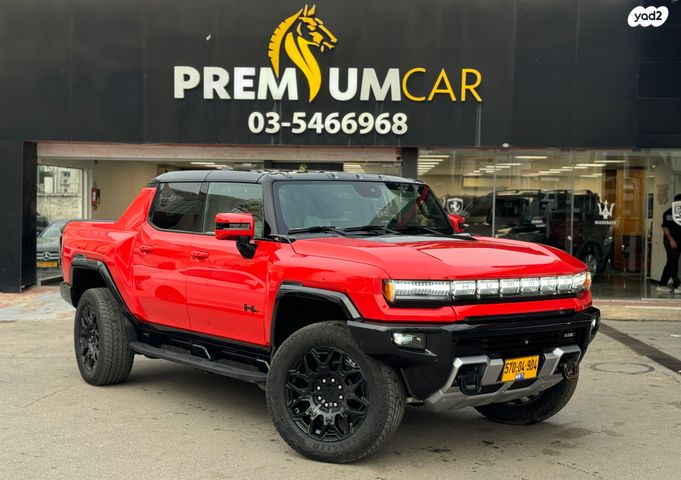 מודעת רכב ג'י.אם.סי האמר EV