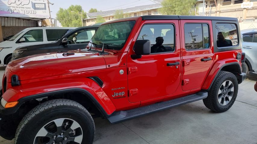 מודעת רכב ג'יפ רנגלר