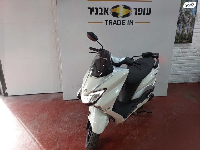 מודעת רכב סוזוקי בורגמן 125