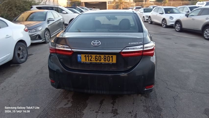 מודעת רכב טויוטה קורולה 2