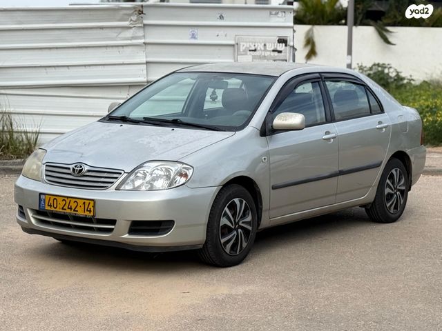 מודעת רכב טויוטה קורולה