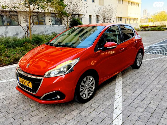 מודעת רכב פיג'ו 208