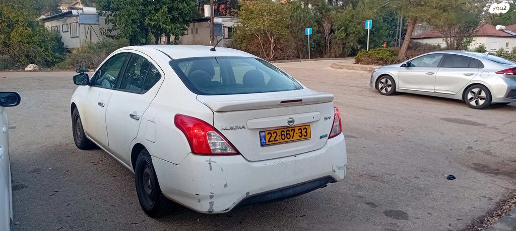 מודעת רכב ניסאן אלמרה