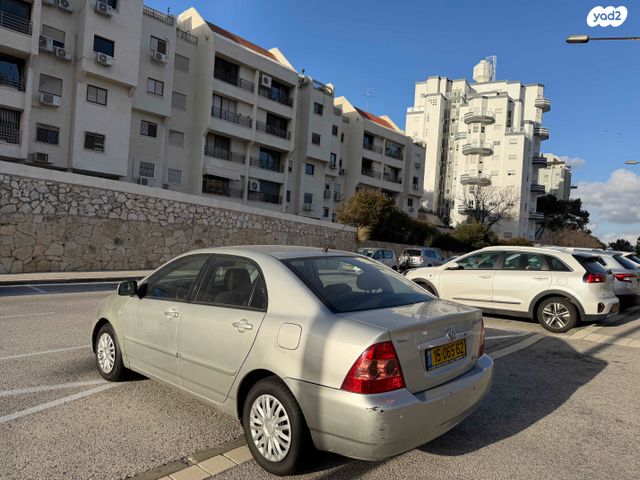 מודעת רכב טויוטה קורולה