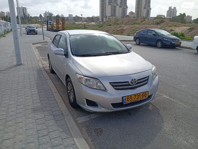 מודעת רכב טויוטה קורולה