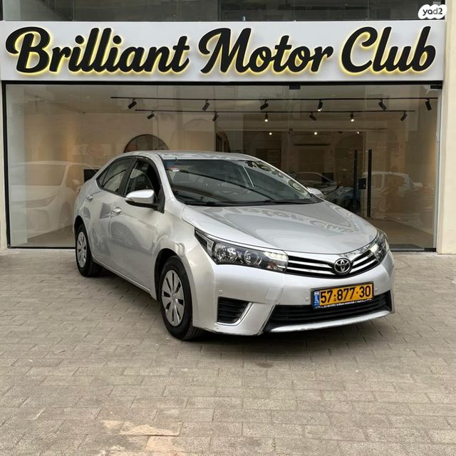 מודעת רכב טויוטה קורולה