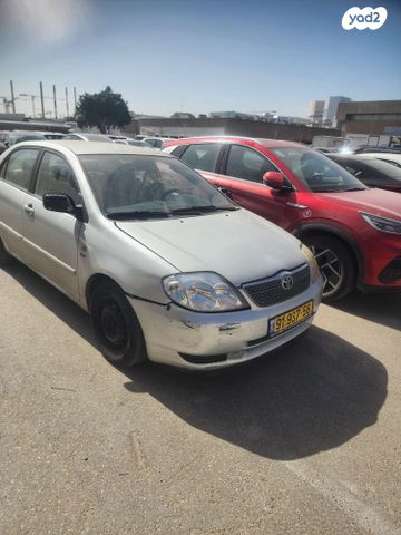 מודעת רכב טויוטה קורולה