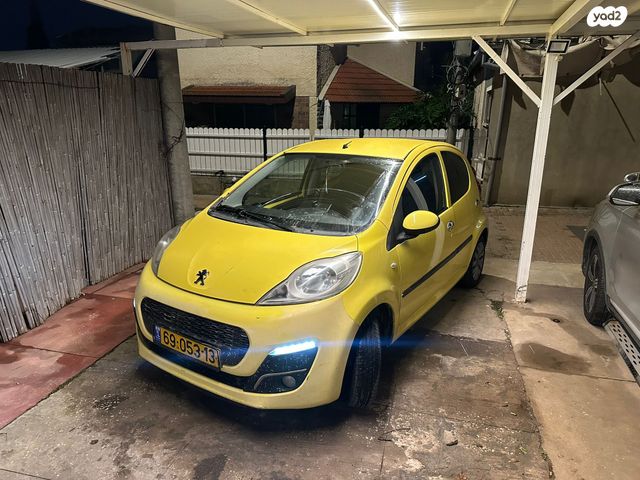 מודעת רכב פיג'ו 107