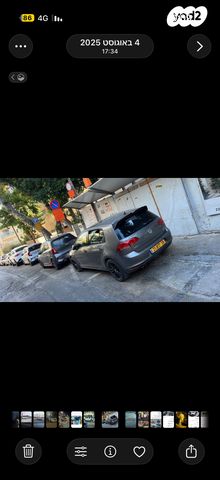 מודעת רכב פולקסווגן גולף
