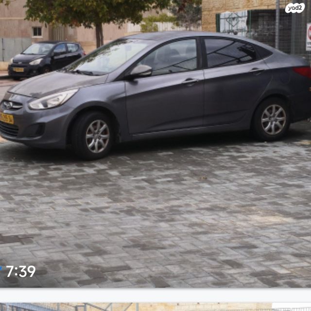 מודעת רכב יונדאי אקסנט i25