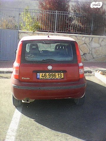 מודעת רכב פיאט פנדה